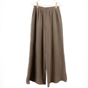 It Is Well LA Organic Full Gauze Wide Leg Pant